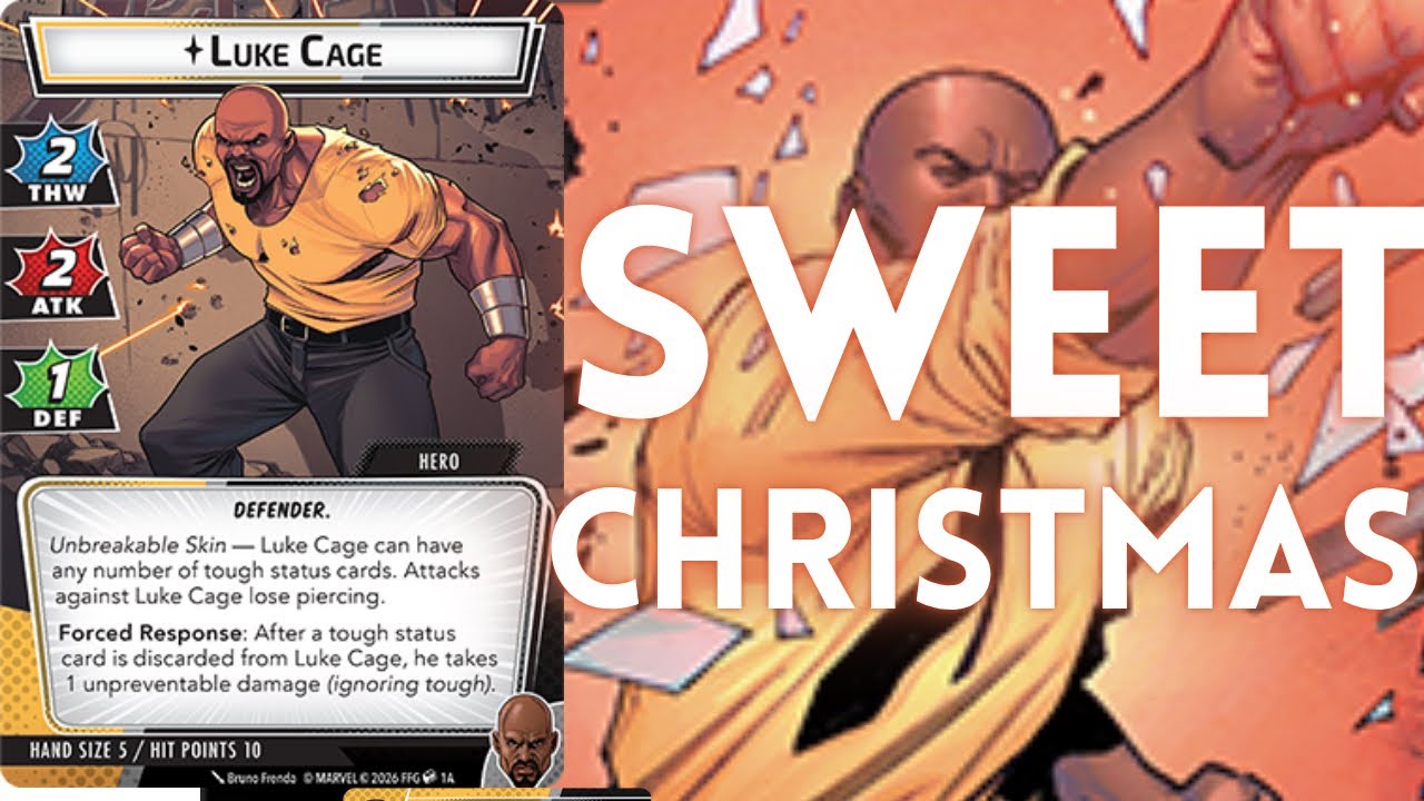 LUKE CAGE уже здесь!! | Marvel Champions: Анонс нового героя