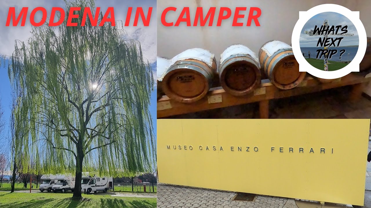 MODENA IN CAMPER 🚐🚐🚐 marzo 2024