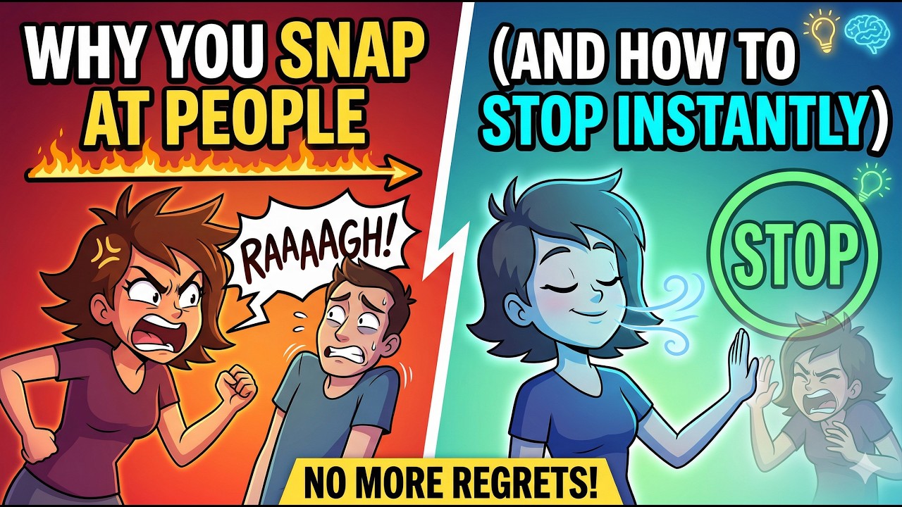 Why You Snap at People (And How to Stop Instantly) | You Are Not Your First Reaction