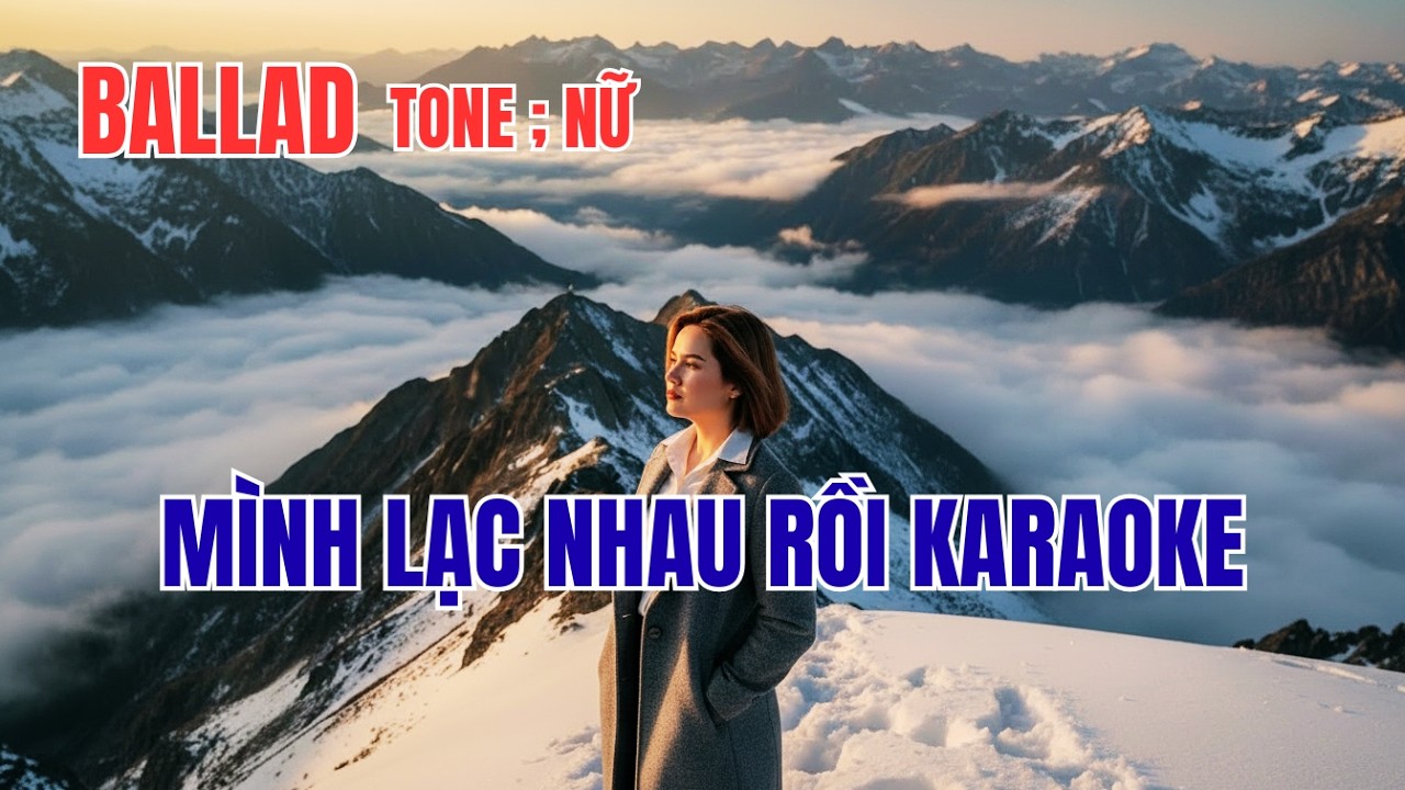 Mình Lạc Nhau Rồi Karaoke | Beat Chuẩn Tone Nam/Nữ | Nhạc Trữ Tình Buồn Hay Nhất 2026@Hoanghoa81