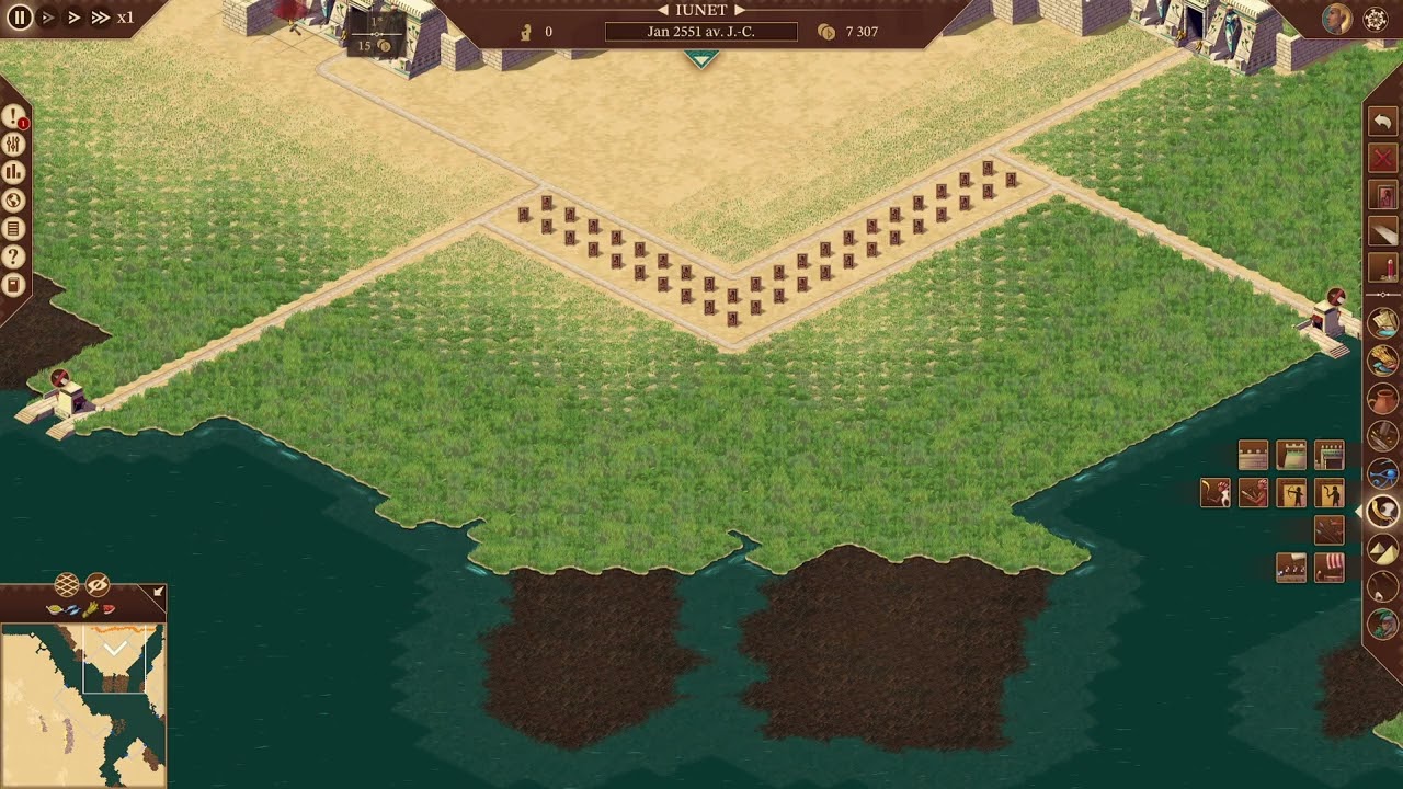 Pharaoh: A New Era 06 Encore le même problème une ressource qui arrive pas