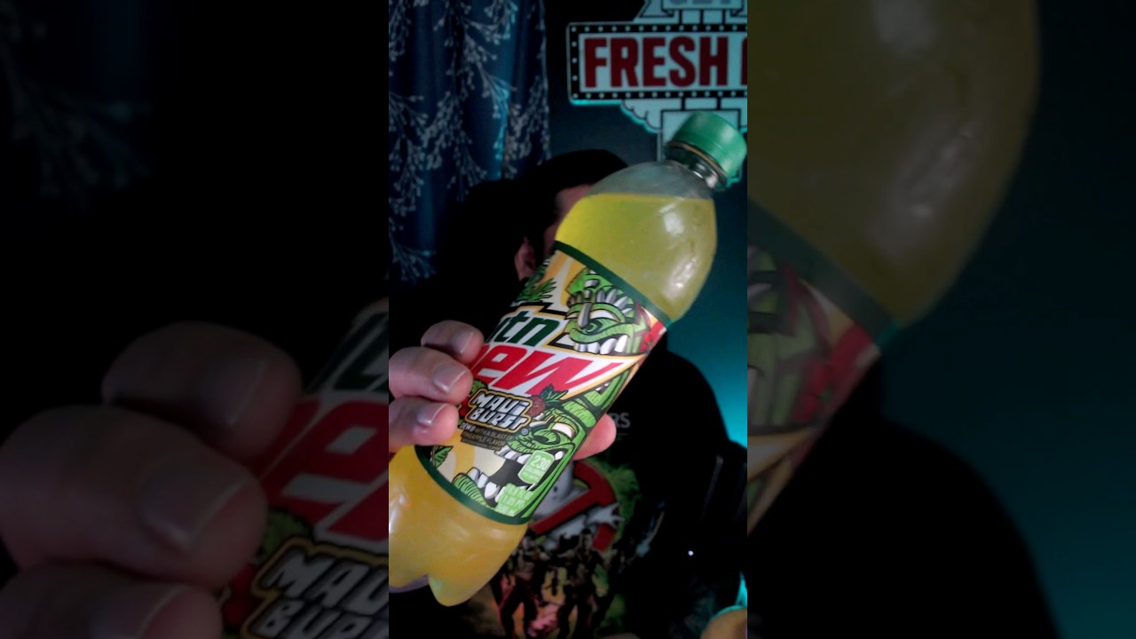 Let's try Mountain Dew's Maui Burst!! Exclusively @Dollar General 🤙 #shorts #mountaindew #snacks