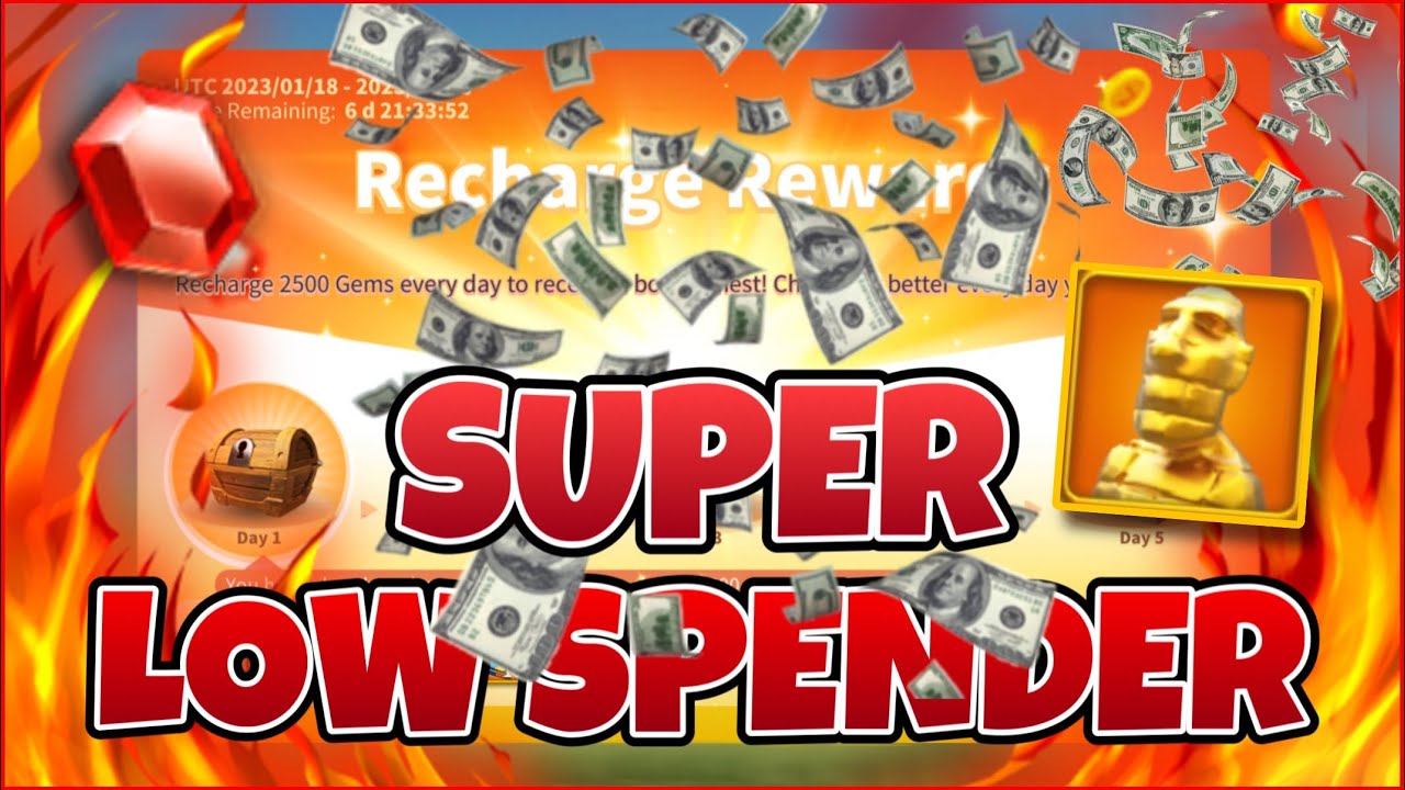 What To Buy For Recharge Event (For Super Low Spenders) | Rise of Kingdoms
