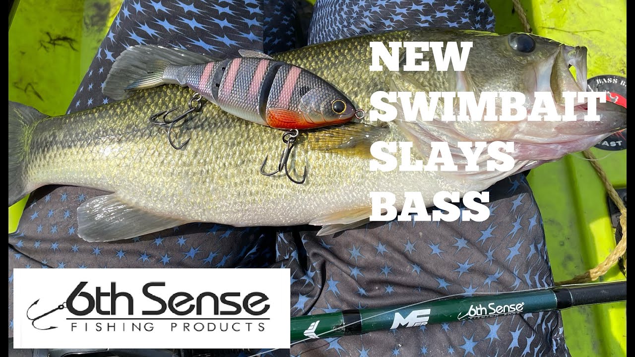 Fishing With The BRAND NEW 6th Sense Trace Swimbait!!! (This Thing Is SICK!!)