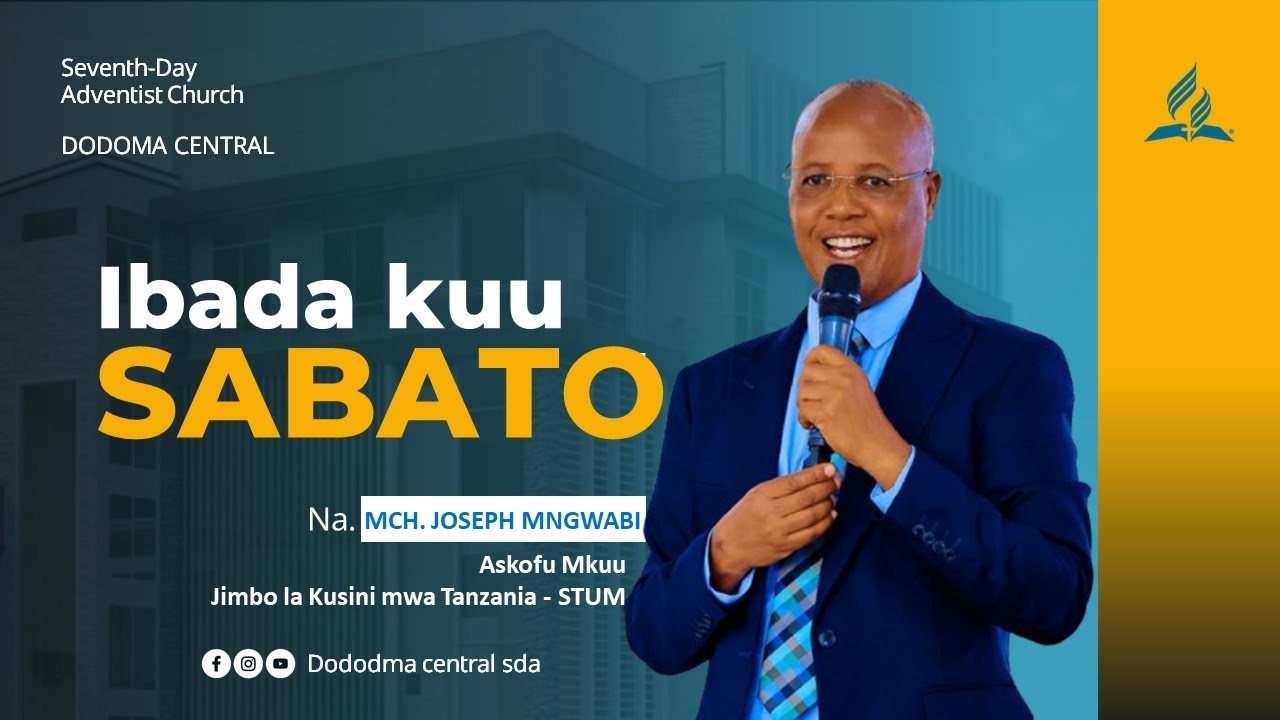 🔴🅻🅸🆅🅴 : IBADA YA  SABATO  13/12/ 2025  == DODOMA CENTRAL SDA CHURCH