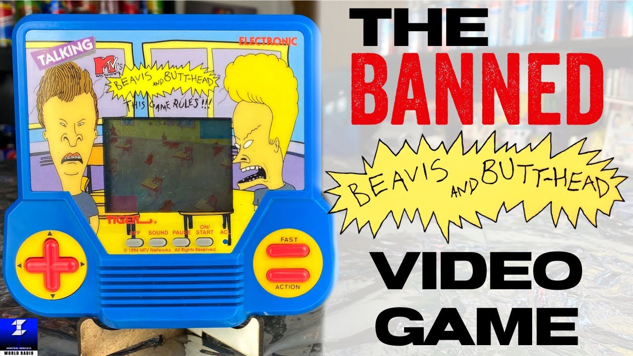The BANNED Beavis and Butt-Head Video Game | Beavis and Butt-Head This Game Rules From 1994
