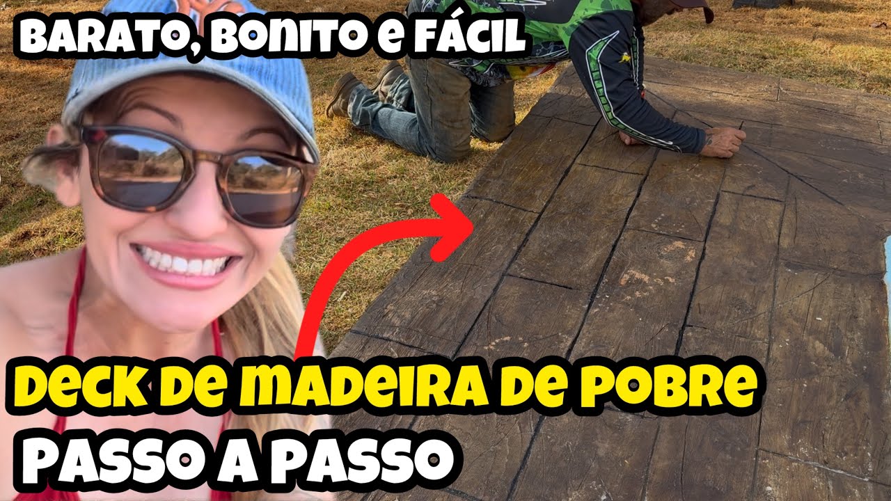Dia intenso no camping - até salvamos uma vida! Deck de madeira para a piscina #viajantes #motorhome