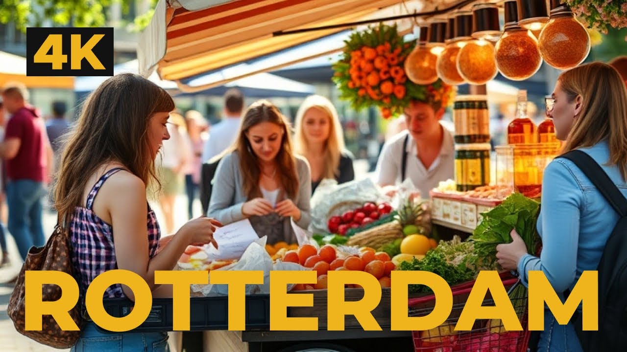 Rotterdam Market Hall Walking Tour: A Food Lover's Paradise