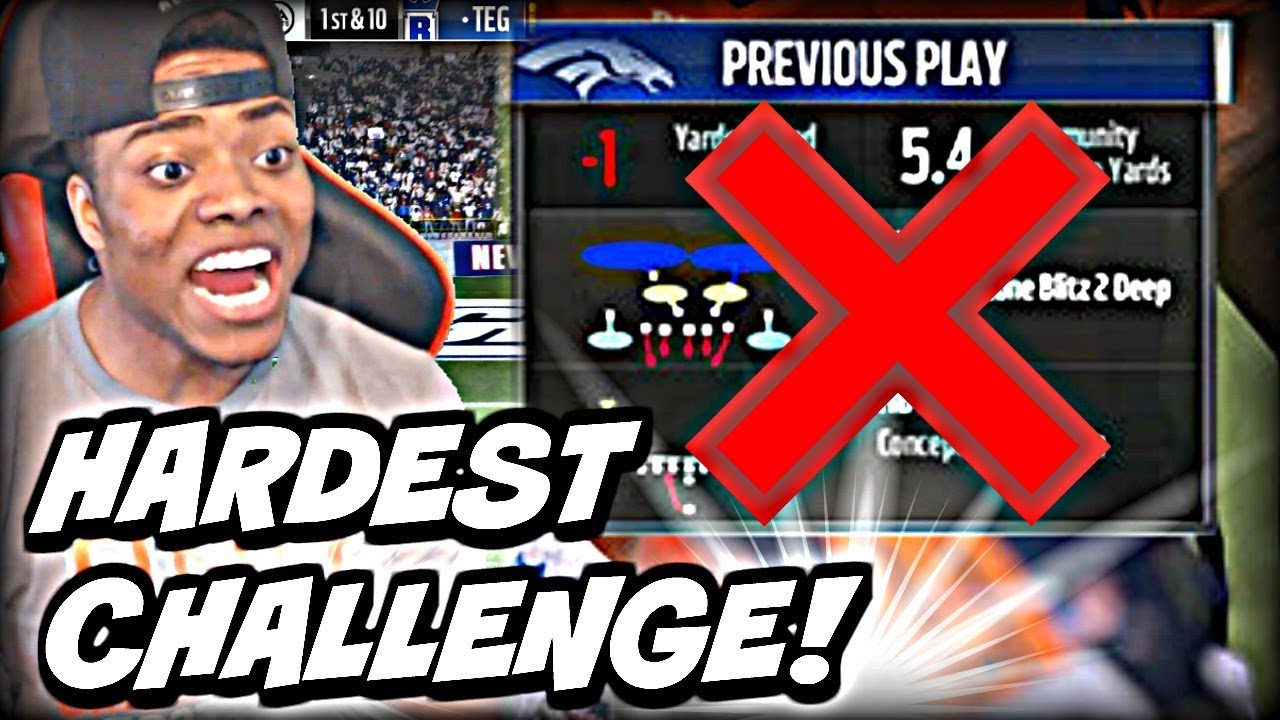 NO ADJUSTMENTS CHALLENGE! TRASH TALKING ME! | Madden 17 Ultimate Team Gameplay