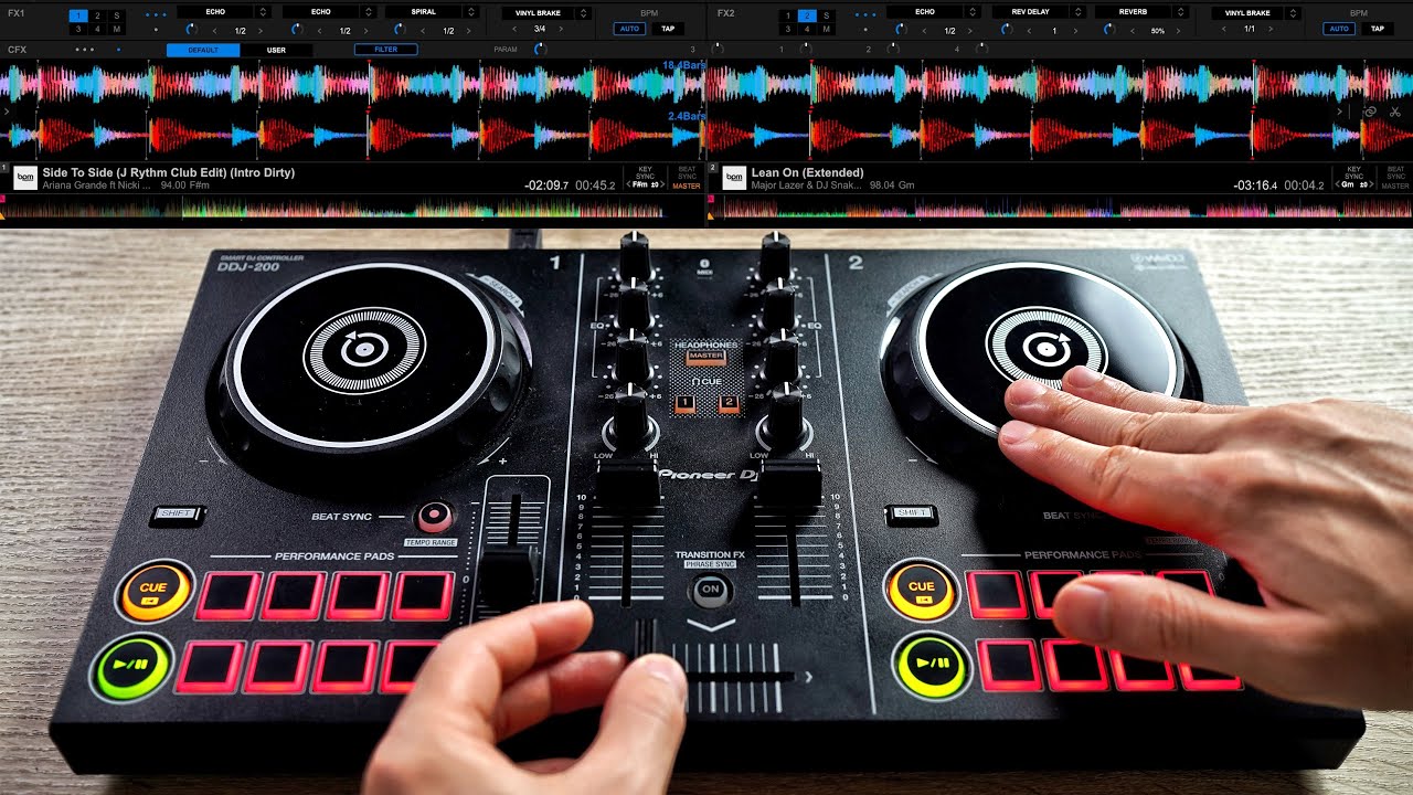 PRO DJ MIXES TOP 2016 SPOTIFY SONGS ON $150 DJ GEAR - Creative DJ Mixing Ideas for Beginner DJs