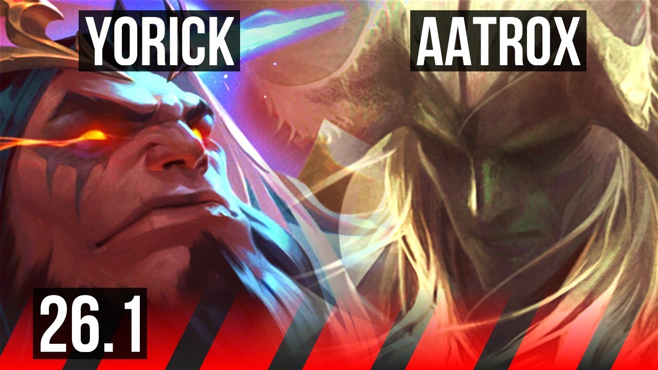 YORICK vs AATROX (TOP) | KR Master | 26.1