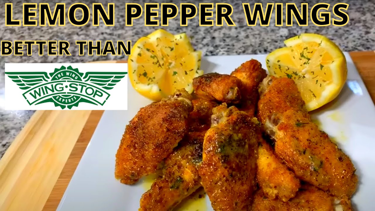 The Best Lemon Pepper Wings I Ever Made