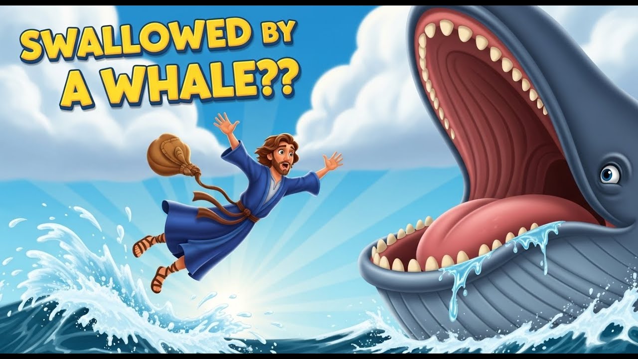 Jonah and the Great Big Whale | Bible Story for Kids & Nursery Rhymes