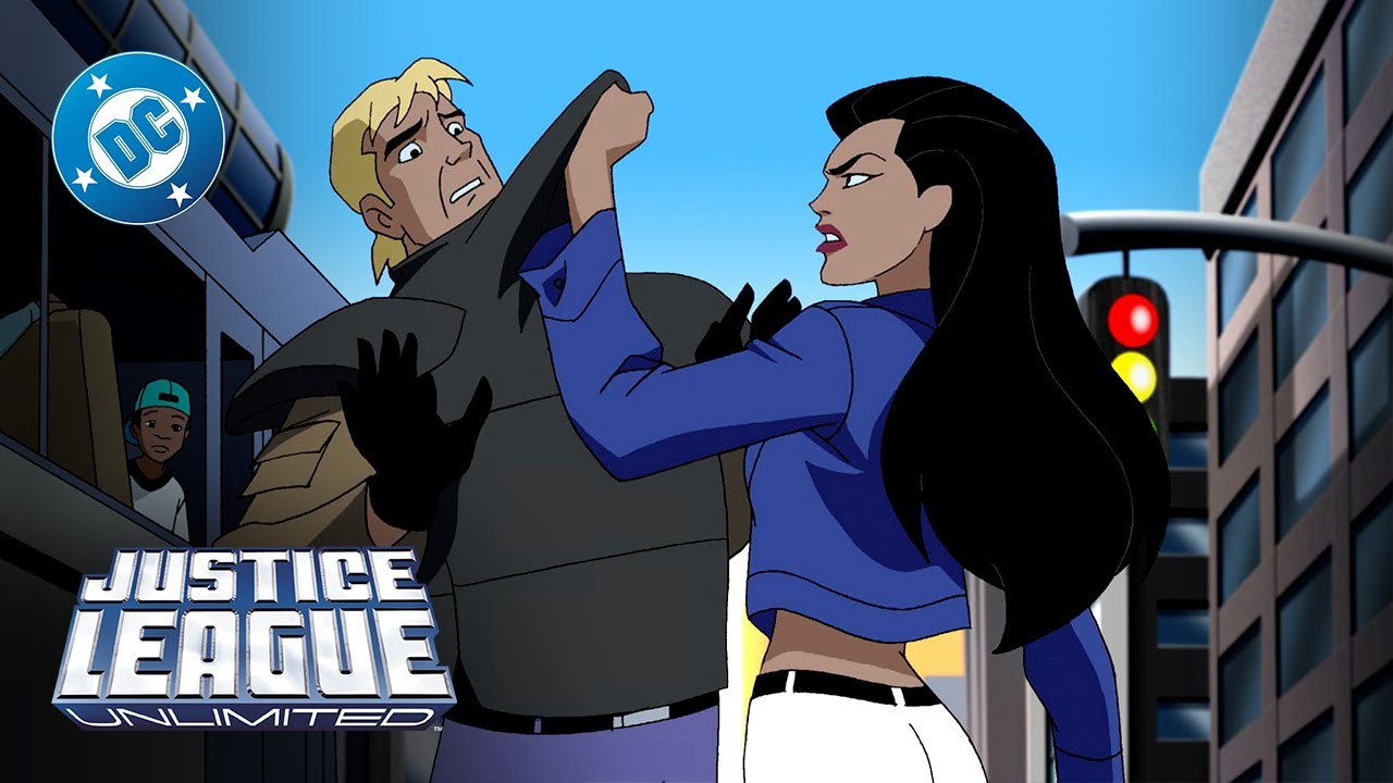 Justice League Unlimited - Wonder Woman's Day Off | Super Scenes | DC