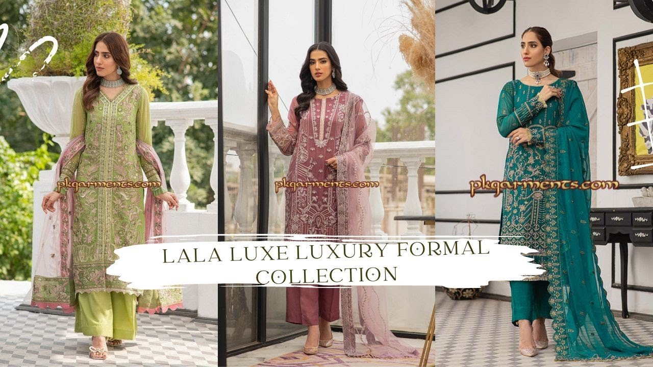 Lala Luxe Luxury Formal Collection - Order on Whatsapp +92345-2492521