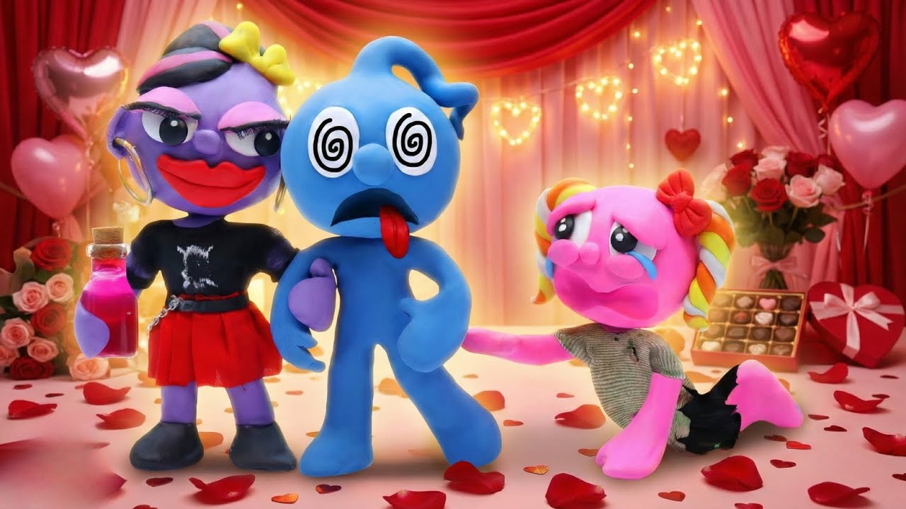 Valentine’s Day Chronicles: Hilarious & Heartbreaking Love Stories❤️😂Stop-Motion | Clay Mixer Heroes
