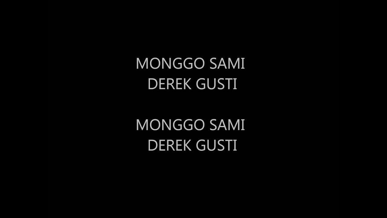 Derek Gusti & Maturnuwun