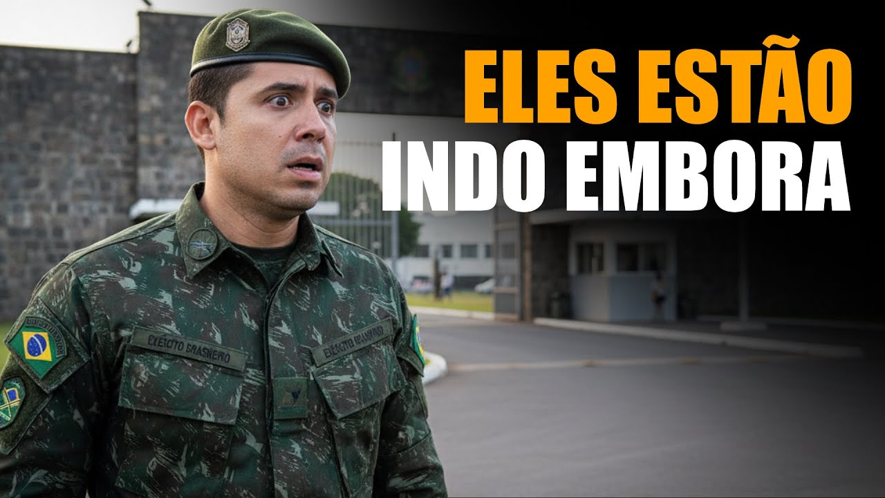 Oficiais Estão Abandonando o Exército: Algo Muito Grave Está Acontecendo no Brasil