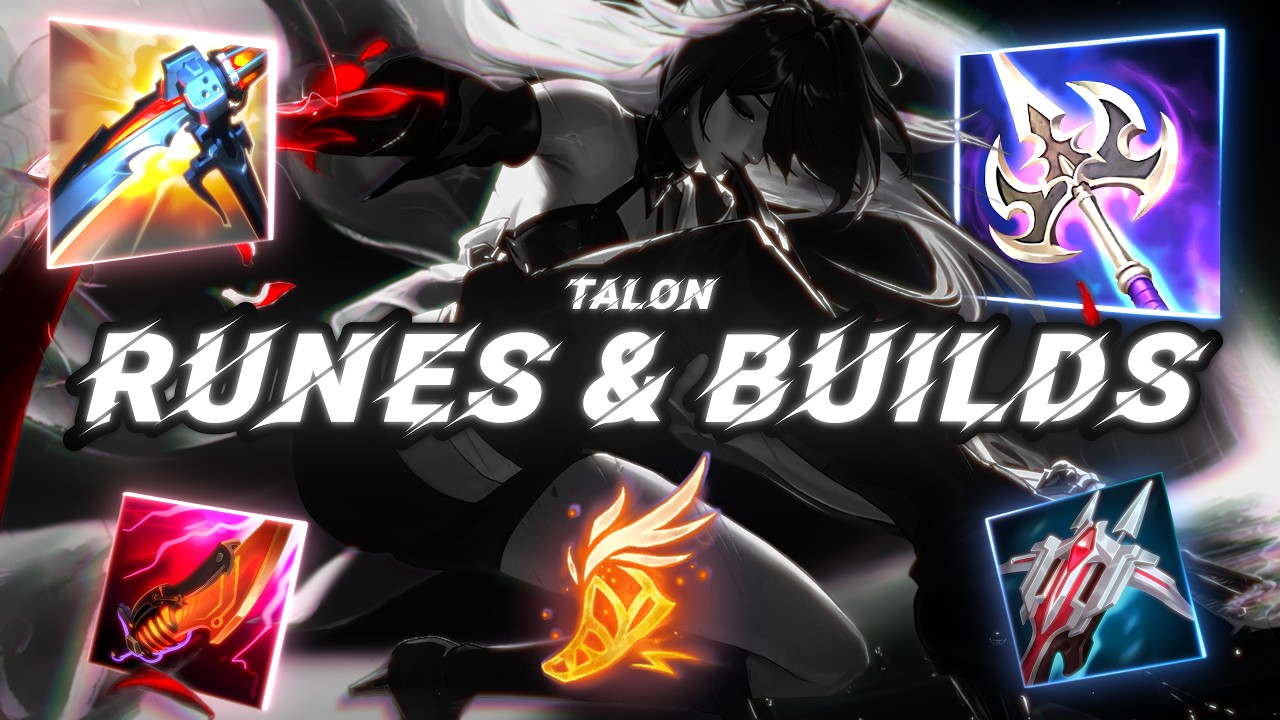 S16 | Talon's Jungle Build is GAMEBREAKING - Runes & Build  | Guide 📖