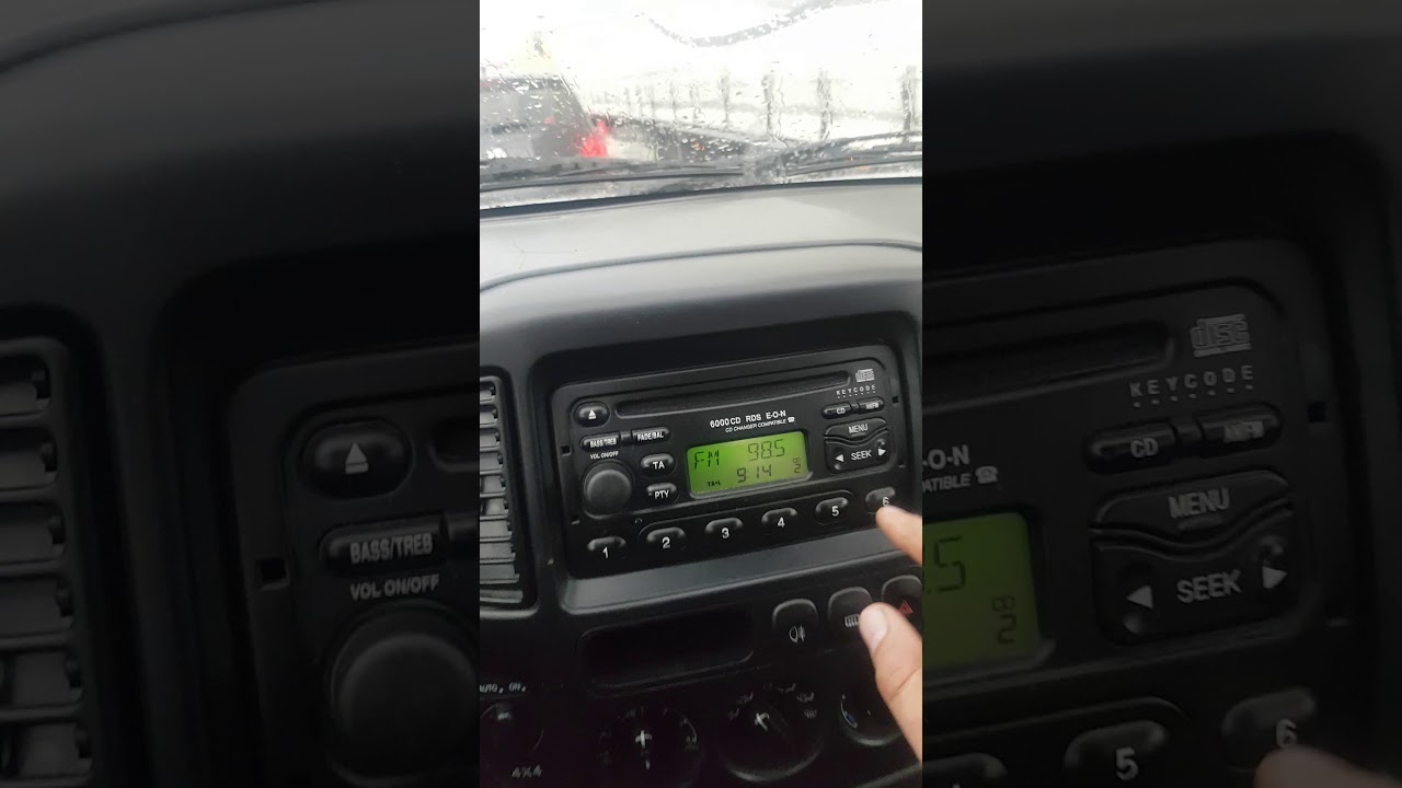 Ford maverick radio time setup Ford 1998 1999 2000 2001 2002 2003 2004 2005 #automobile #diy #fix