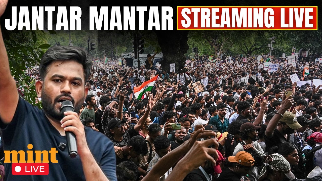 Jantar Mantar Protest LIVE | Delhi Police Vs Student Protesters | Cockroach Janta Party Protest LIVE