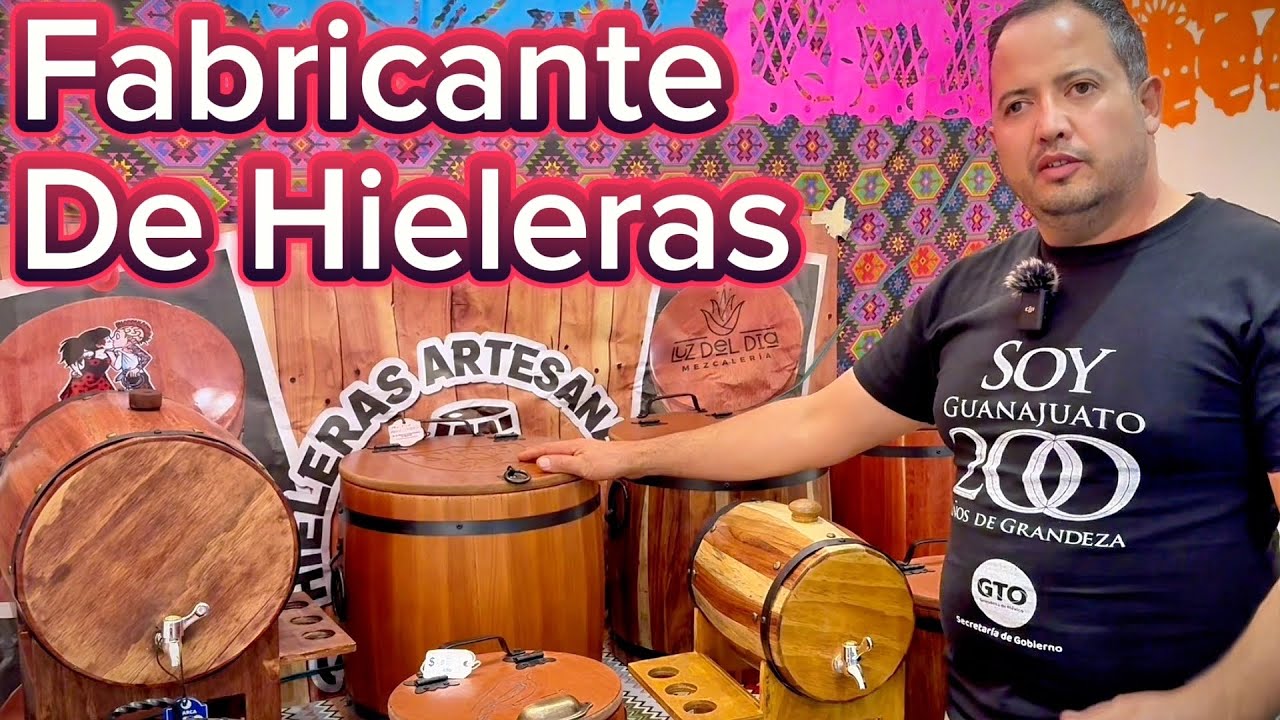 Fabricante de Hieleras artesanales en maderas finas MAIKTE en #irapuato Guanajuato #Mexico #fabric