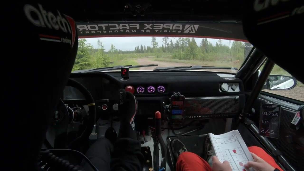 Enerco Rallysprint 2025 SS1 Volvo 940 EVO