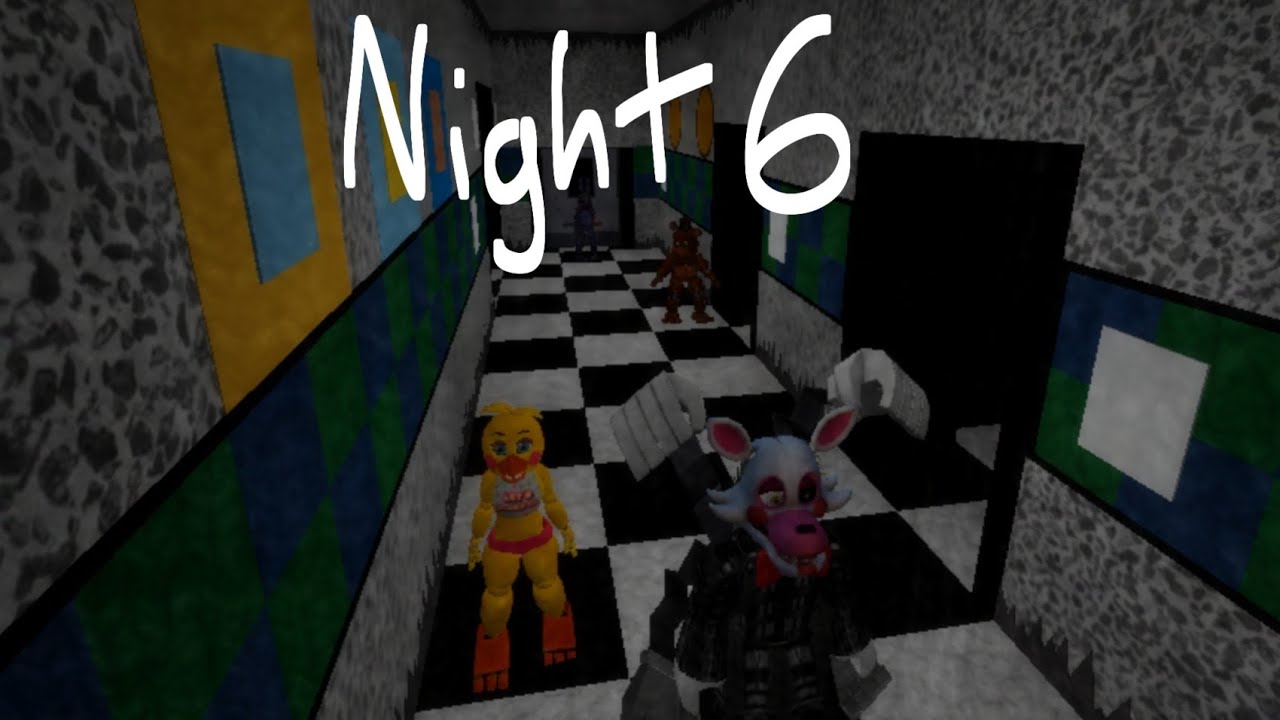 FNaF 2 Piggy build mode Night 6