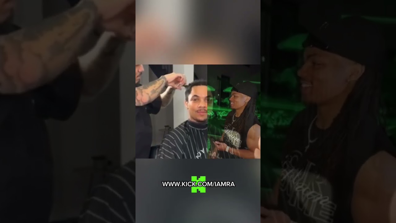 RA goes bald 🧑&zwj;🦲😂  #iamra #streamer #haircut #funny #viral