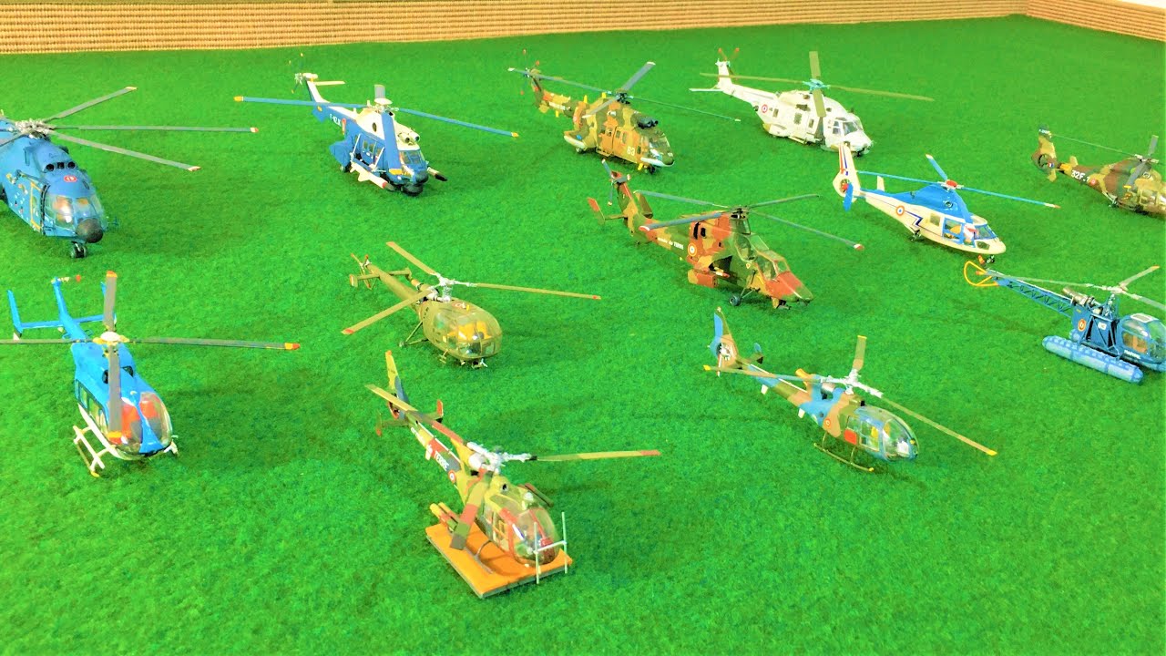 FRENCH HELICOPTER MODEL COLLECTION ZOOM SOUNDS KIT COVERS 1/72 MARINE NAVY ARMY HELLER Italeri MACH