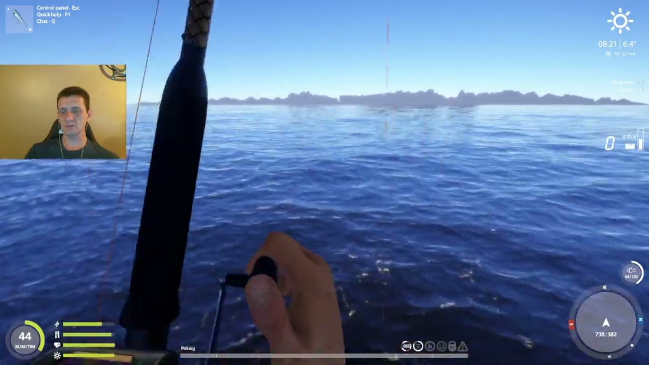 Russian Fishing 4 How to use the giant silicone jigging rig at 55m  7-12-23
