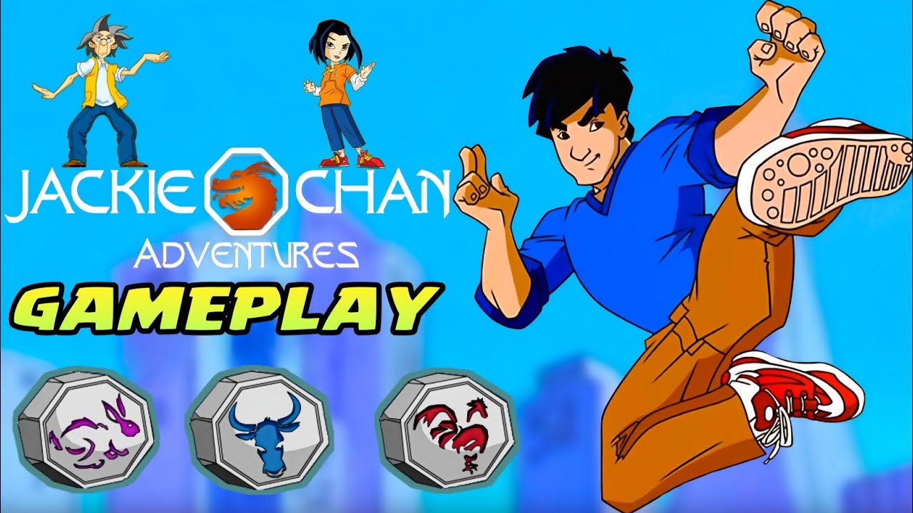 Jackie Chan Adventures Gameplay In Tamil/On Vtg!