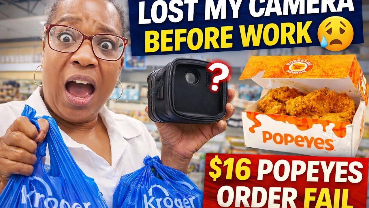 Потеряла фотоаппарат перед работой 😩 Простой заказ в Kroger + неудачная попытка забрать заказ из ...