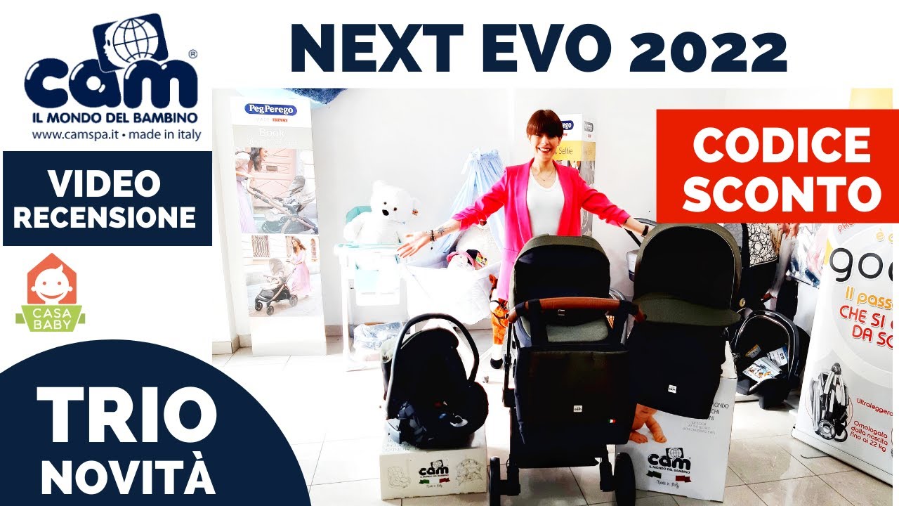 CAM NEXT EVO 2022: SUPER NOVITA' E CODICE SCONTO