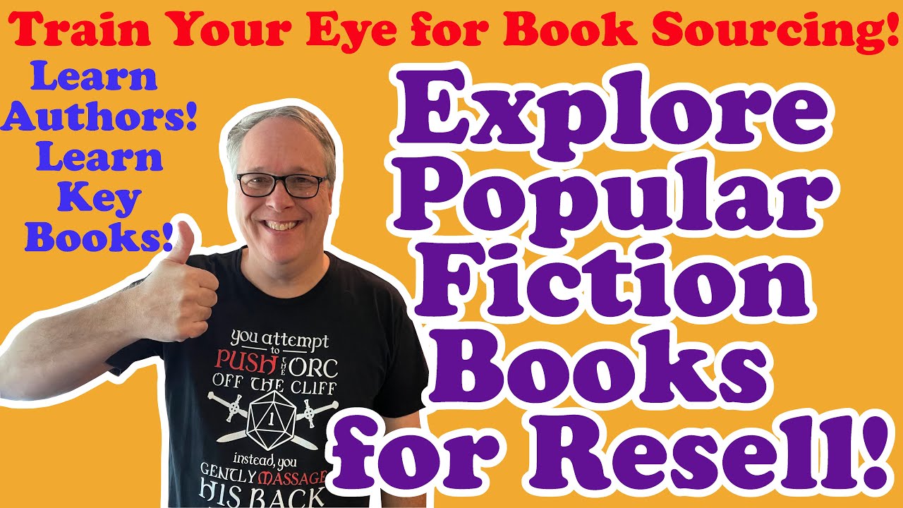 Learn Key Books from Popular Fiction Authors for eBay Resell!  (Exploring Mass Market Fiction!)