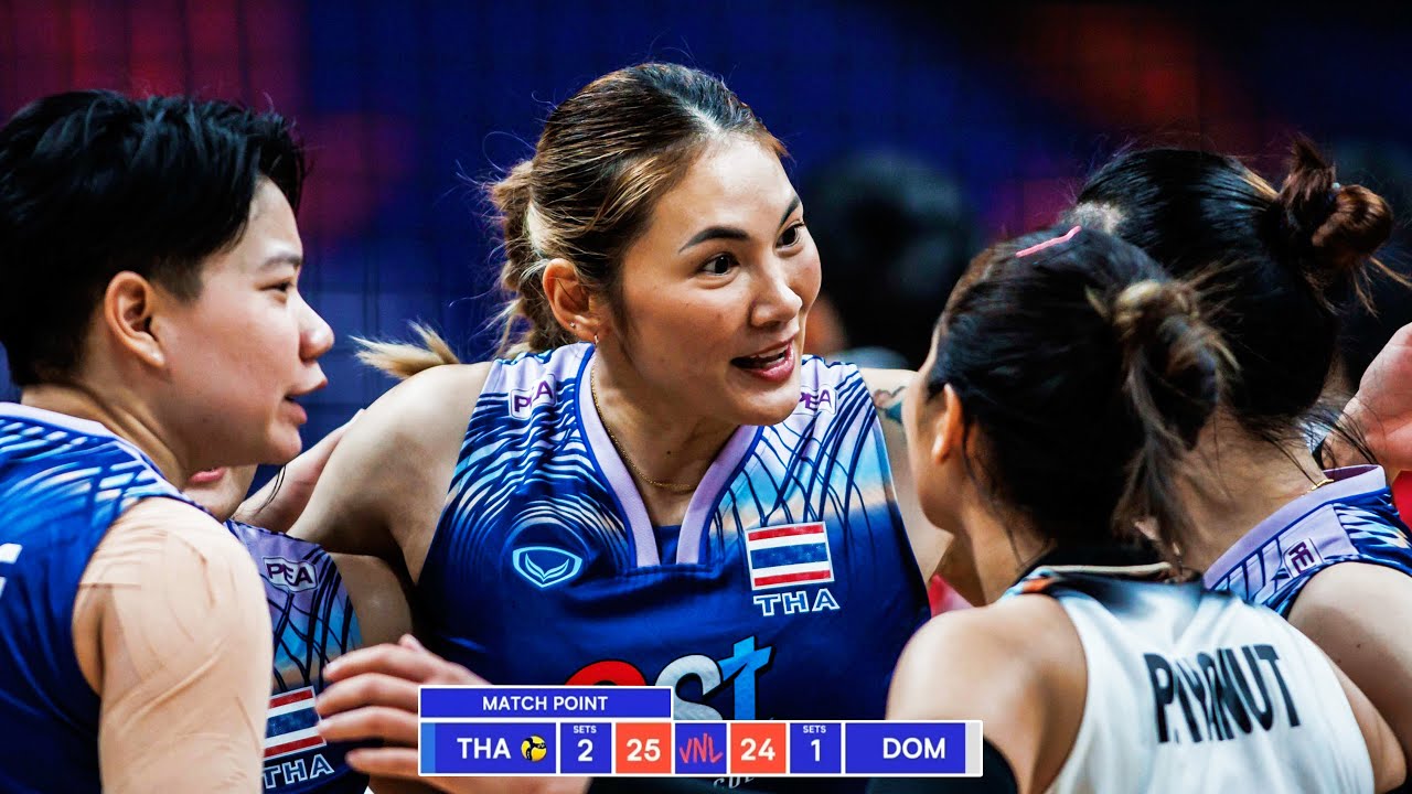 Hattaya Bamrungsuk Played the Match of Her Career Against Dominican !!! Women's VNL 2024