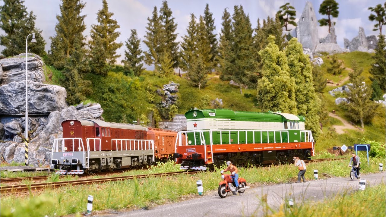 T669.0 & T669.1 ČSD alias Čmeliak, Čmelák, sound JACEK