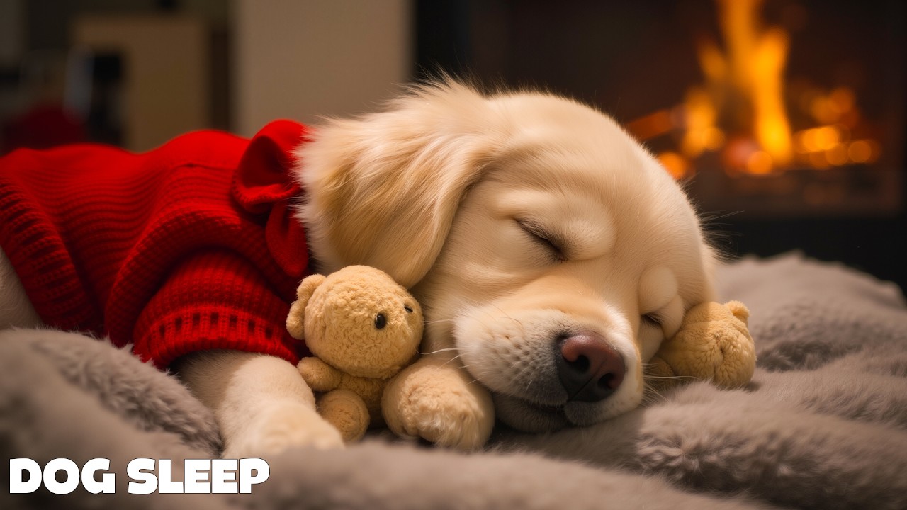 12 Hours Dog Calming Music 🐶🌸 Stress Relief & Peaceful Rest 🎵 Soothing Sounds for Deep Sleep💤No Ads
