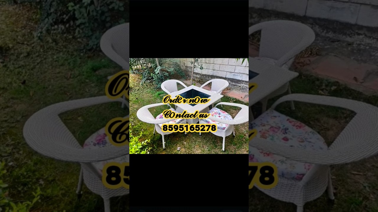 Delhi Biggest Outdoor Furniture Factory At wholesale price || #outdoorfurniture#ropechair #furniture