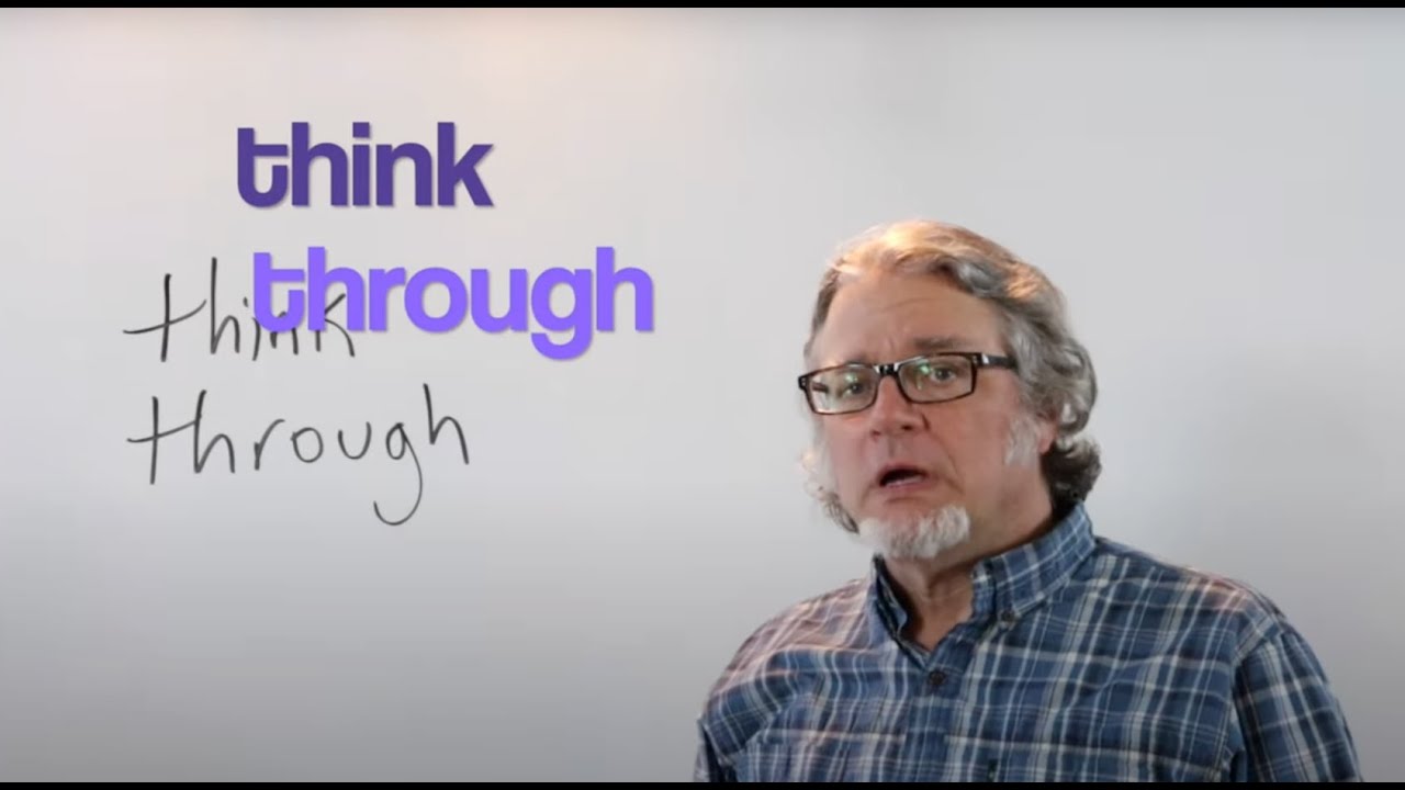 think through