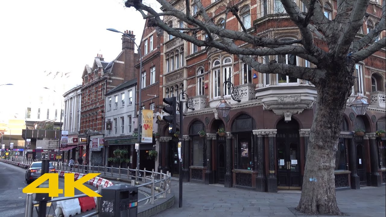London Walk: Hammersmith | W6【4K】