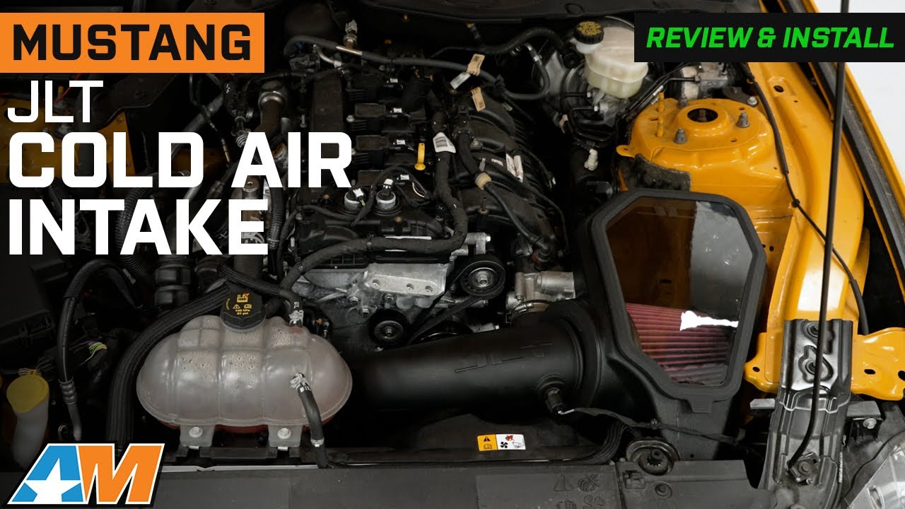 2015-2023 Mustang EcoBoost JLT Cold Air Intake with Snap-In Lid and Red Dry Filter Review & Install