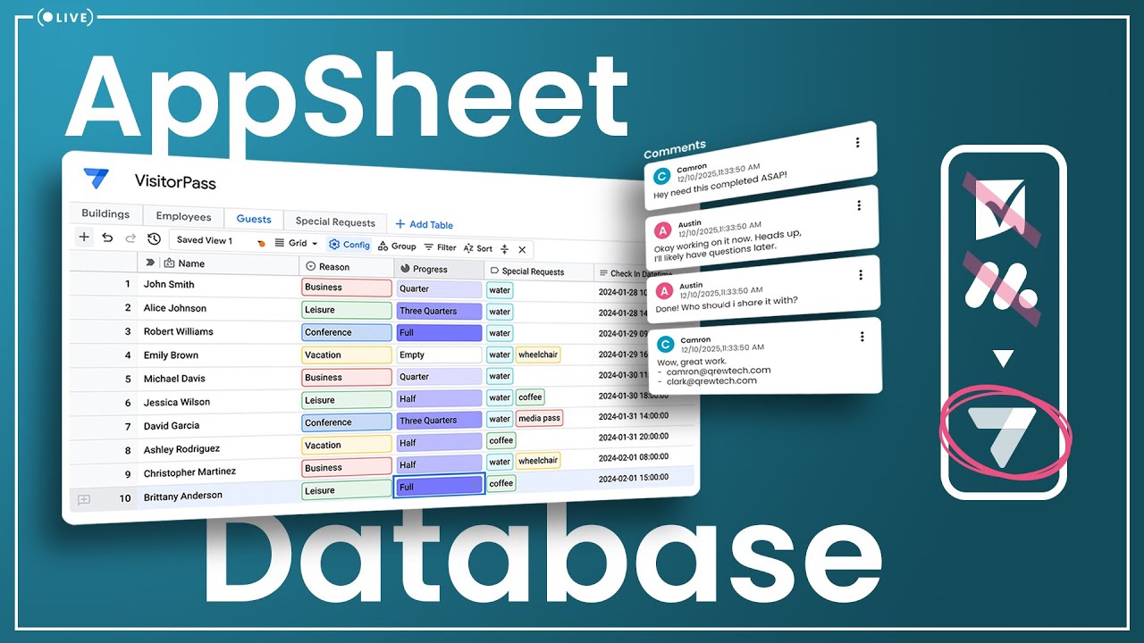 AppSheet Database: Ditch Your Spreadsheets & Supercharge Your App Performance