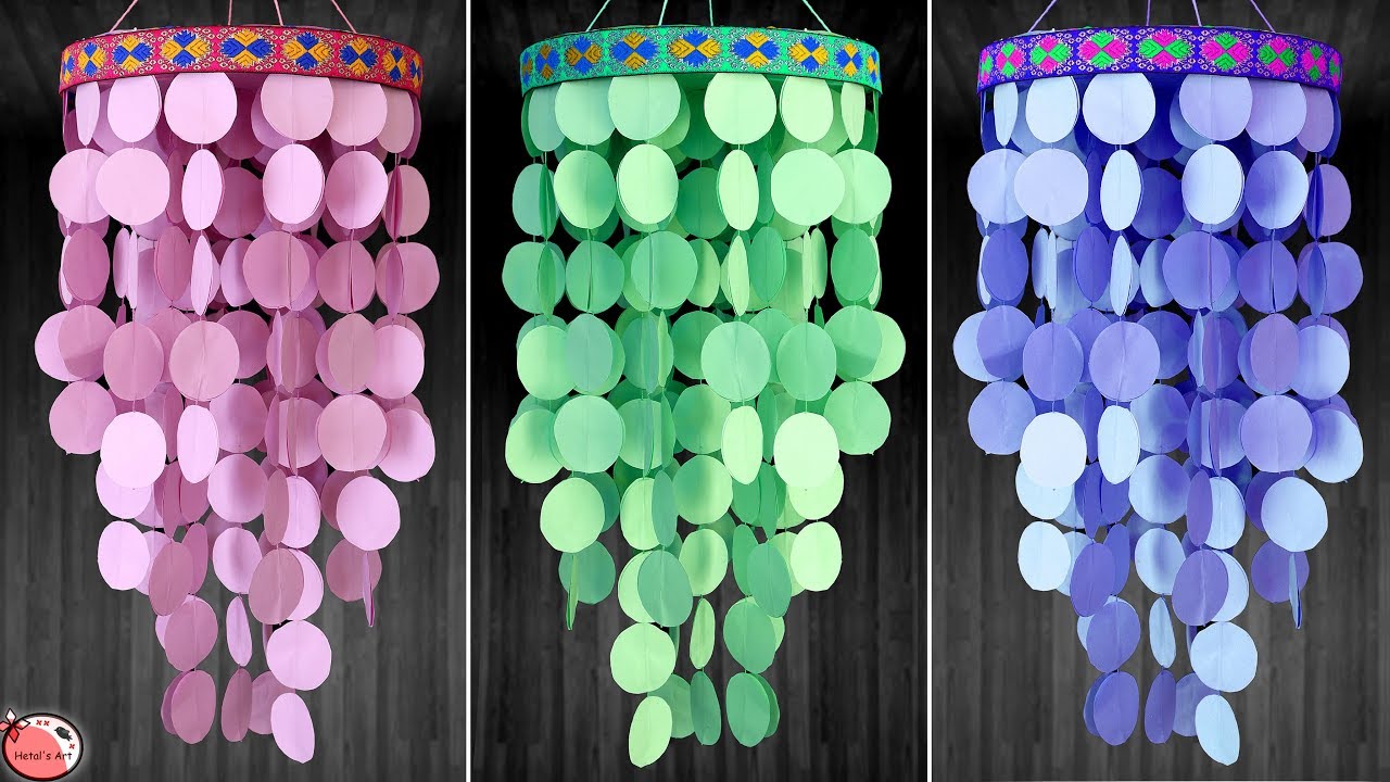 Paper wall decoration ideas || How to Make Paper wall Hangings at home