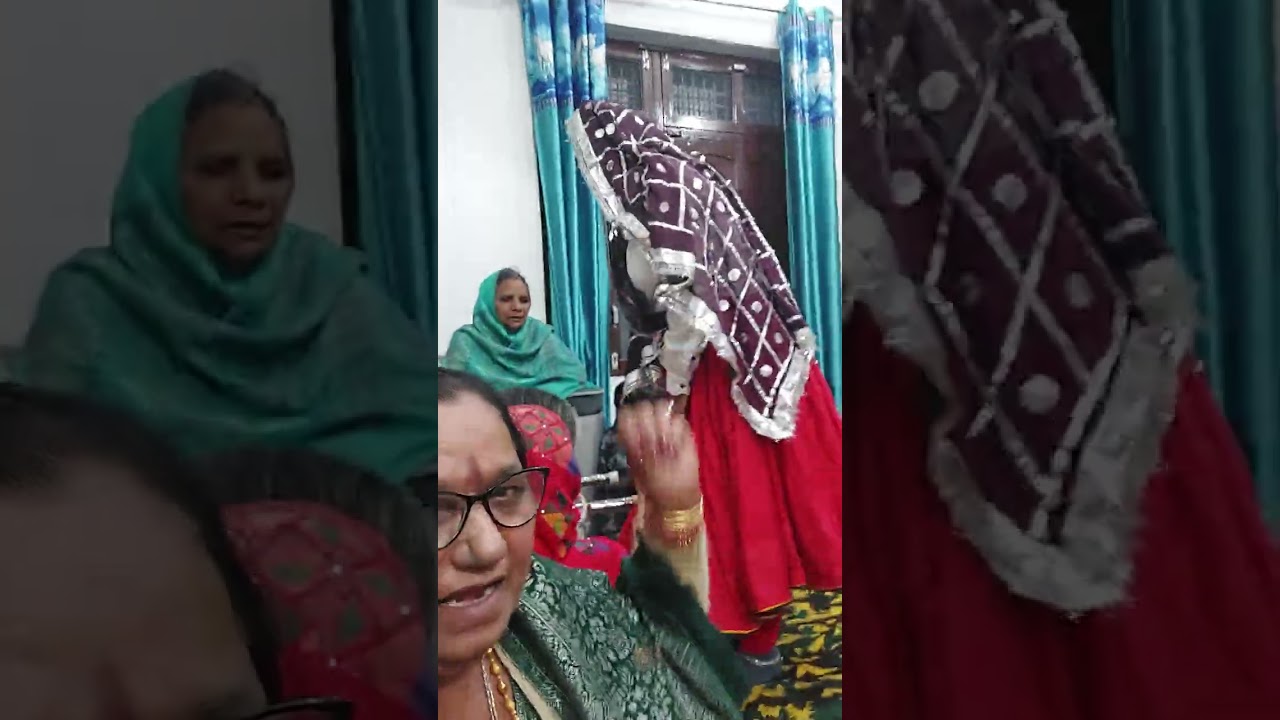 अपना हरियाणवी देसी लोक गीत। कंद का दामण पहर क हे मन कस लिया ।