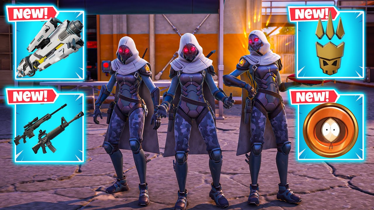 VANGUARD ZADIE TRIO vs ALL NEW MYTHIC WEAPONS ( NEW! Fortnite Chapter 7 Season 1 )