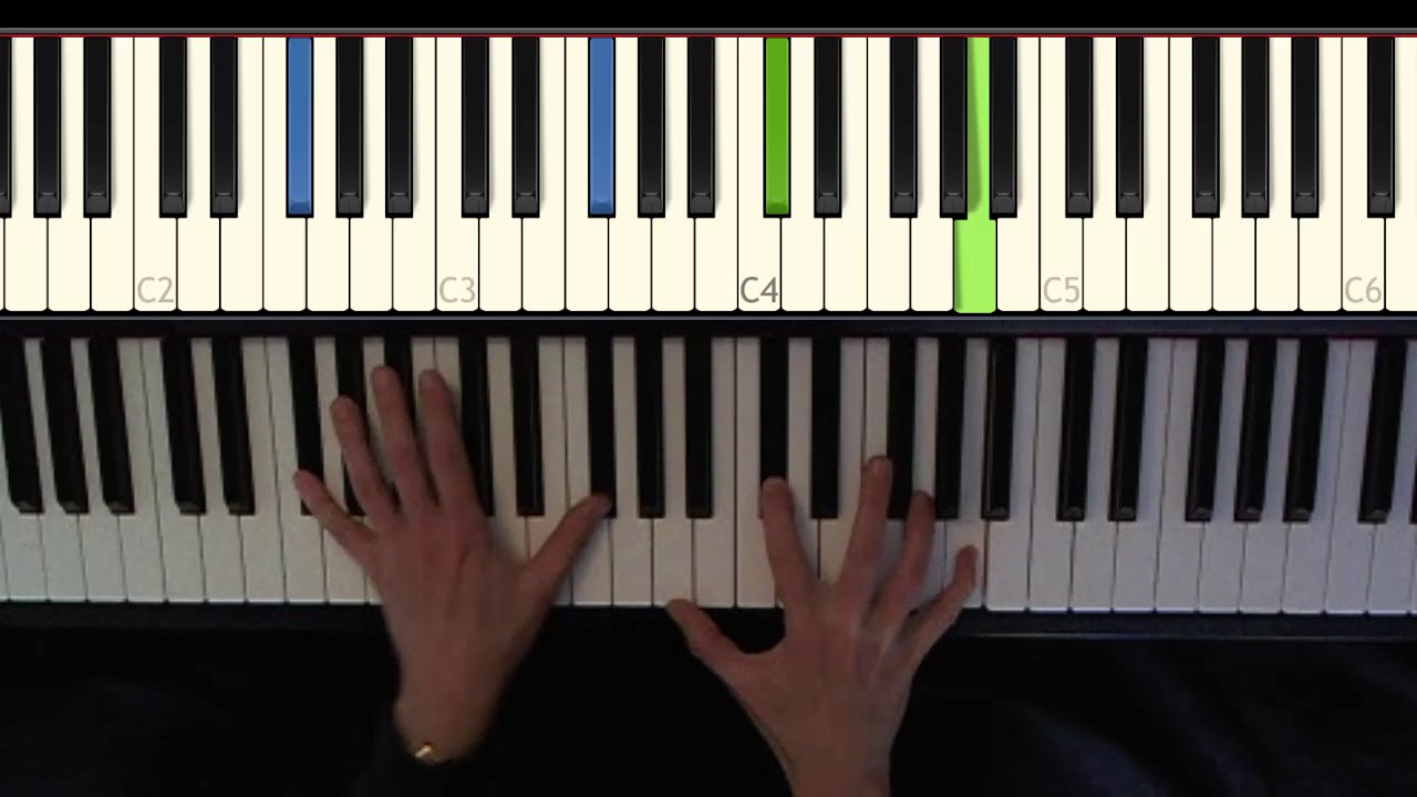 Mag ik dan bij jou, Jeroen van der Boom, piano part