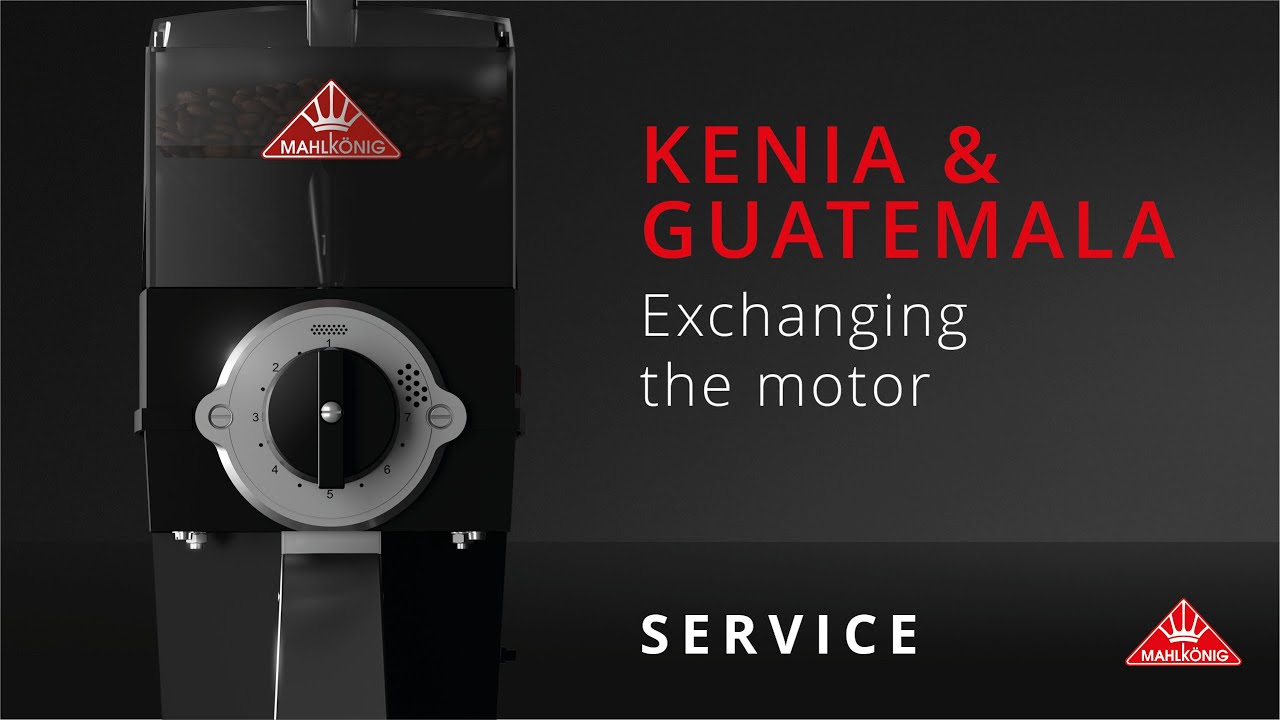 Mahlkönig Kenia & Guatemala | Exchanging the motor