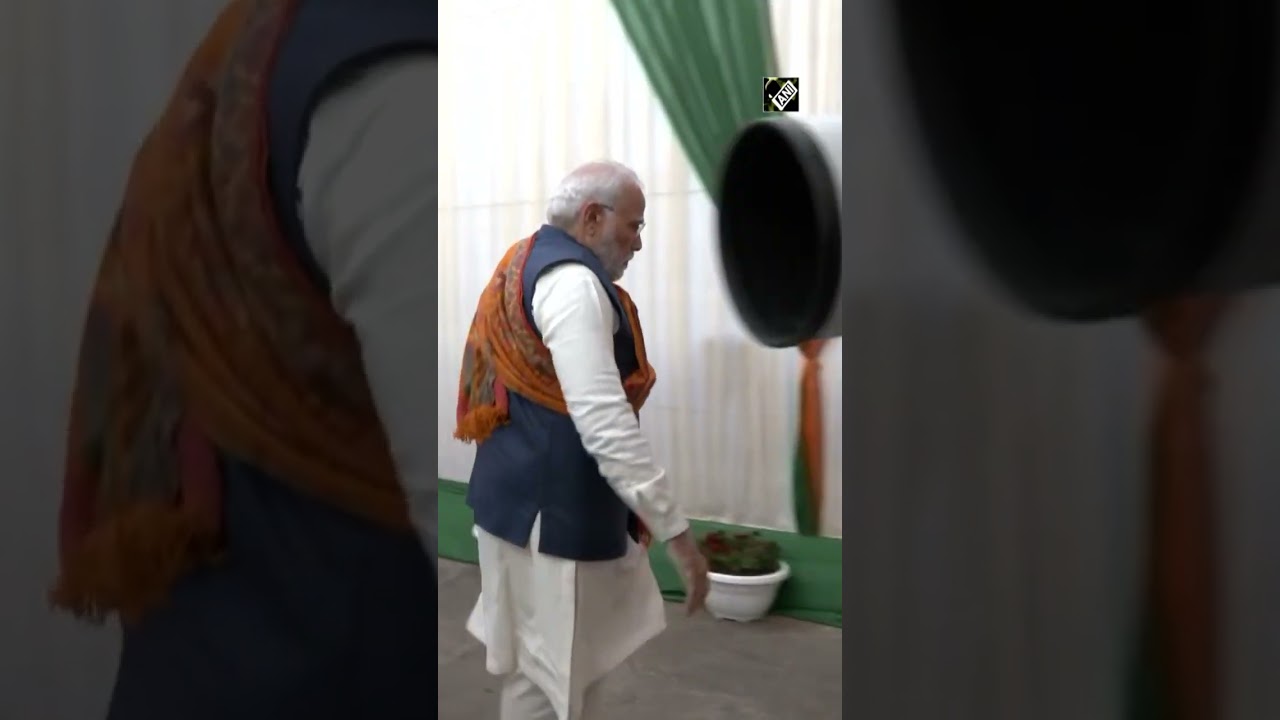 PM Modi arrives for 2nd day of party&rsquo;s national executive meeting in Delhi