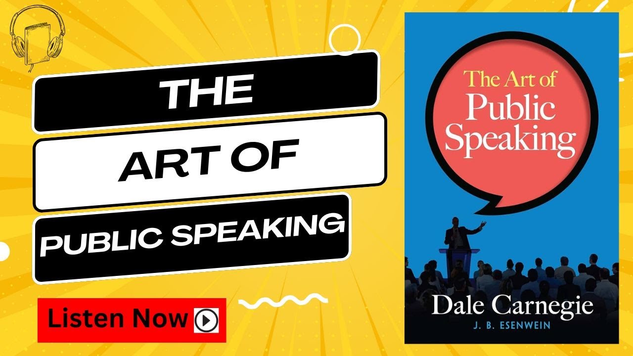 The Art of Public Speaking by Dale Carnegie | Audiobook | Book Summary in English